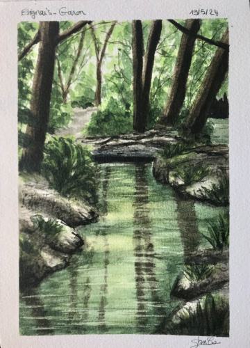Paysages-aquarelles